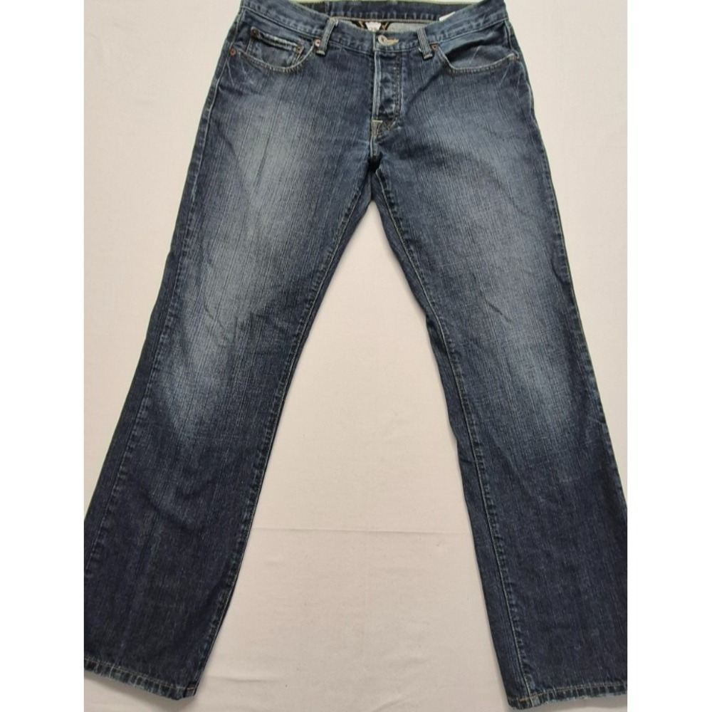 Lucky Brand 221 Slim Straight Short Inseam women's denim blue jeans‎ sz. 32